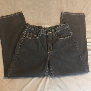 VINTAGE 90’S ANCHOR BLUE LOOSE JEANS 31x30